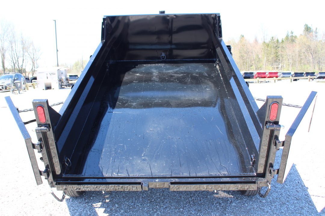 New 2026 Sure-Trac 6' x 10' Dump Trailer - Telescopic - Steel Ramps - 9900#GVW
