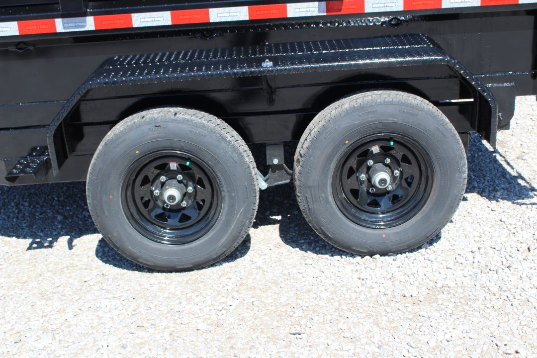 New 2026 Sure-Trac 6' x 10' Dump Trailer - Telescopic - Steel Ramps - 9900#GVW