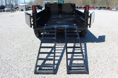 New 2026 Sure-Trac 6' x 10' Dump Trailer - Telescopic - Steel Ramps - 9900#GVW