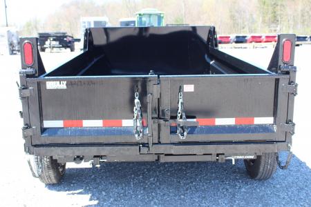 New 2026 Sure-Trac 6' x 10' Dump Trailer - Telescopic - Steel Ramps - 9900#GVW