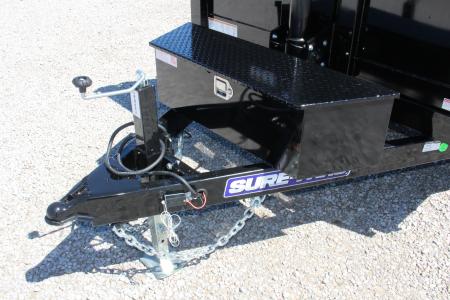 New 2026 Sure-Trac 6' x 10' Dump Trailer - Telescopic - Steel Ramps - 9900#GVW