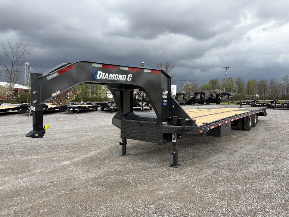 New 2026 Diamond C Trailers FMAX212L35X102MR (30' + 5' X 102") 25.9K Max Ramp Flatbed Trailer