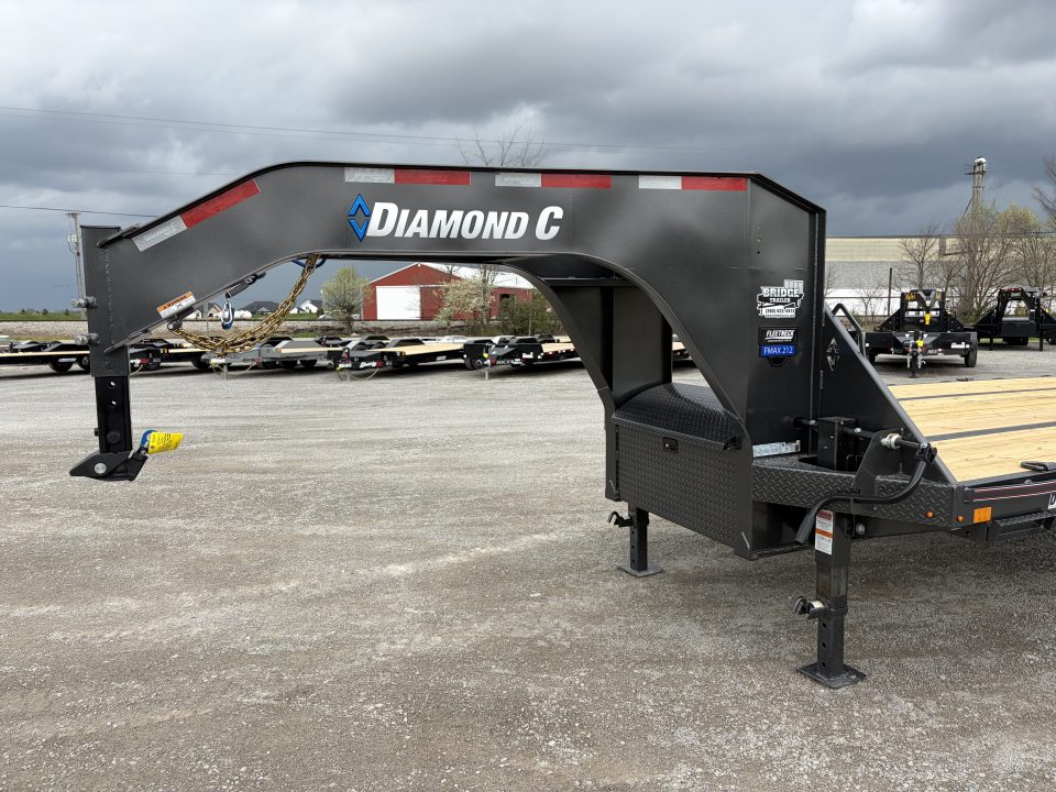New 2026 Diamond C Trailers FMAX212L35X102MR (30' + 5' X 102") 25.9K Max Ramp Flatbed Trailer