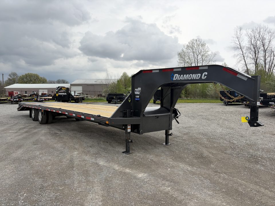 New 2026 Diamond C Trailers FMAX212L35X102MR (30' + 5' X 102") 25.9K Max Ramp Flatbed Trailer