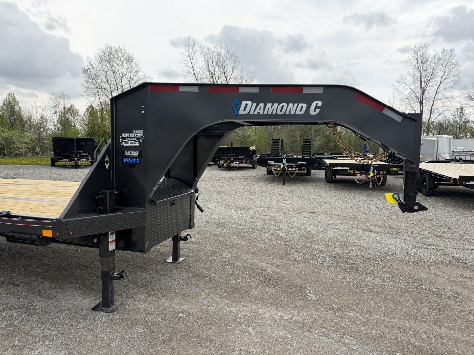 New 2026 Diamond C Trailers FMAX212L35X102MR (30' + 5' X 102") 25.9K Max Ramp Flatbed Trailer