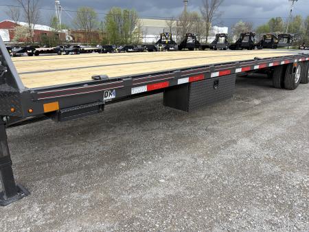 New 2026 Diamond C Trailers FMAX212L35X102MR (30' + 5' X 102") 25.9K Max Ramp Flatbed Trailer