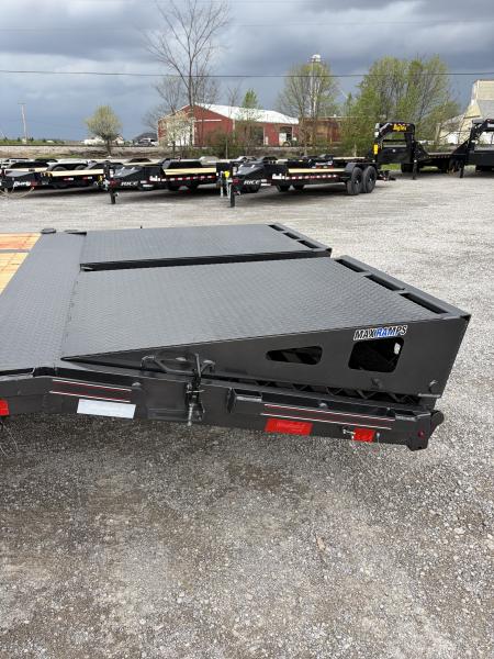 New 2026 Diamond C Trailers FMAX212L35X102MR (30' + 5' X 102") 25.9K Max Ramp Flatbed Trailer