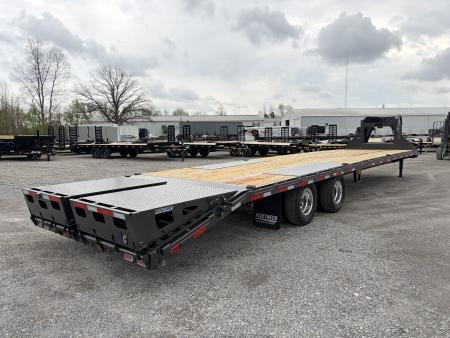 New 2026 Diamond C Trailers FMAX212L35X102MR (30' + 5' X 102") 25.9K Max Ramp Flatbed Trailer
