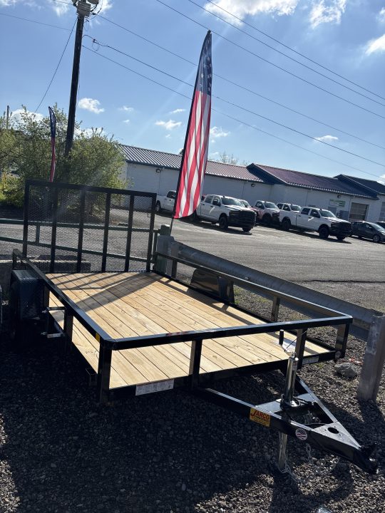 New 2026 Sure-Trac 7 x 12 Tube Top Utility Trailer