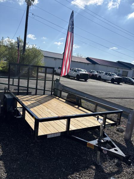 New 2026 Sure-Trac 7 x 12 Tube Top Utility Trailer