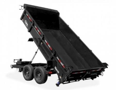New 2025 CAM Superline 6'10  x 12' HD  BEAST  Lo Pro Equipment Dump w/ Underbody Ramps