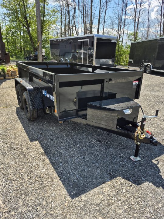 New BWISE DT10 72x10 10K Tandem Axle Dump Trailer