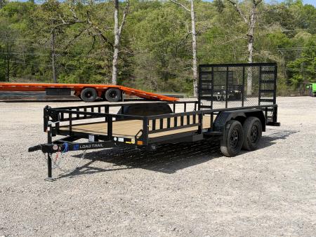 New 2026 Load Trail UT 83X16 7K GVWR SIDE ATV RAMPS 4FT GATE Utility Trailer