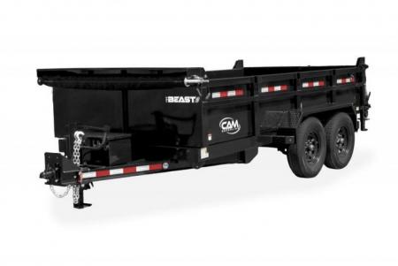 New 2025 CAM Superline 6'10" x 12' HD "BEAST" Lo Pro Equipment Dump w/ Underbody Ramps