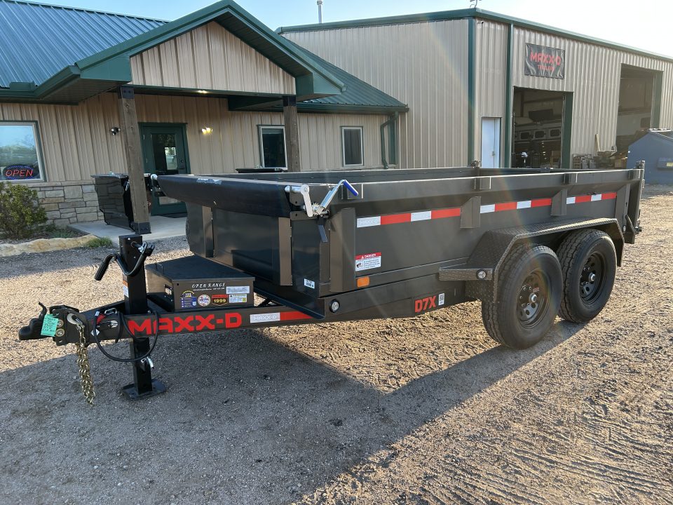 New 2026 MAXX-D D7X Dump Trailer 72"x 12'