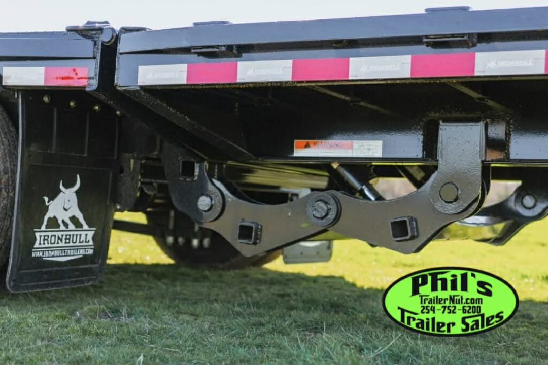 New 2026 Iron Bull 32' TANDEM DUAL GOOSENECK TRAILER 9' HYDRAULIC DOVE GOOSENECK Deckover Trailer