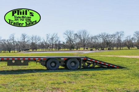 New 2026 Iron Bull 32' TANDEM DUAL GOOSENECK TRAILER 9' HYDRAULIC DOVE GOOSENECK Deckover Trailer