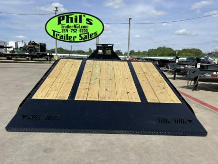 New 2026 Iron Bull 32' TANDEM DUAL GOOSENECK TRAILER 9' HYDRAULIC DOVE GOOSENECK Deckover Trailer