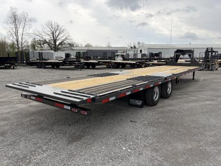 New 2026 Diamond C Trailers FMAX210L35X102HDT (102" x 35') 25K Hydraulic Dovetail Flatbed Trailer