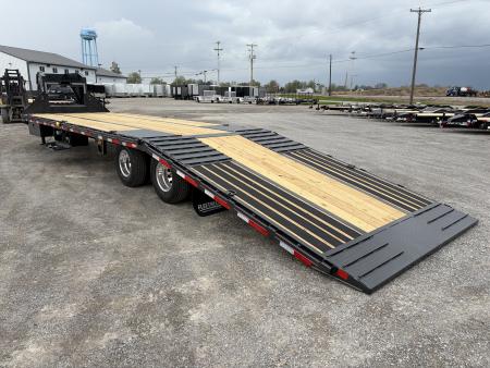 New 2026 Diamond C Trailers FMAX210L35X102HDT (102" x 35') 25K Hydraulic Dovetail Flatbed Trailer