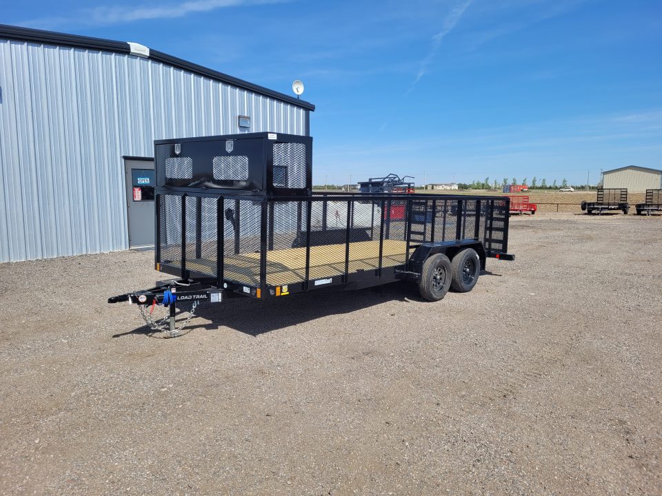 New 2026 Load Trail 83"x18' Landscape Utility Trailer