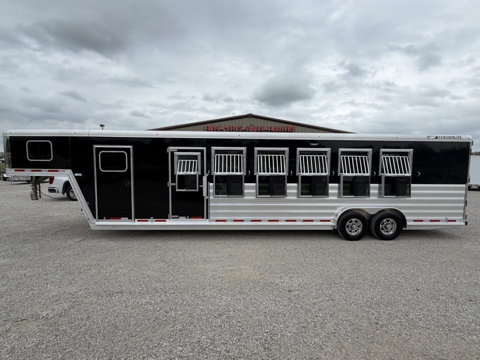 New 2026 Featherlite 6 Horse Gooseneck Horse Trailer