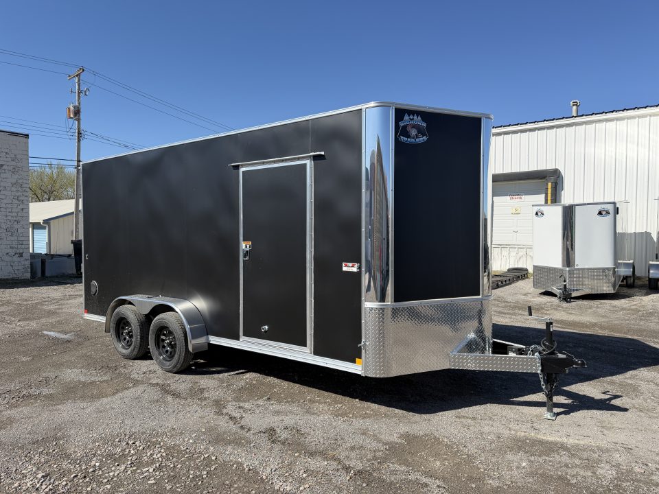 New 2026 R&M Manufacturing BIG HORN 7X16X84 Contractor Cargo Trailer