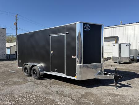 New 2026 R&M Manufacturing BIG HORN 7X16X84 Contractor Cargo Trailer
