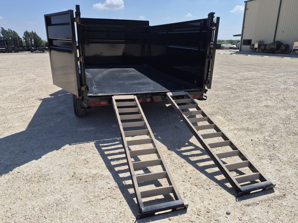 New 2025 Load Trail 12' 14K Gooseneck Dump w/ 48" Sides