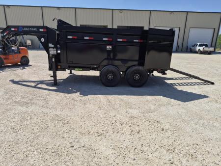New 2025 Load Trail 12' 14K Gooseneck Dump w/ 48" Sides