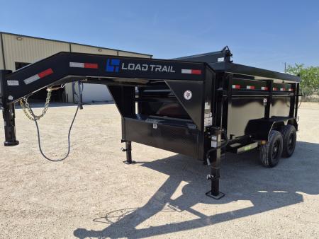New 2024 Load Trail 12' 14K Gooseneck Dump w/ 48" Sides