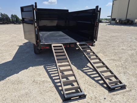 New 2024 Load Trail 12' 14K Gooseneck Dump w/ 48" Sides