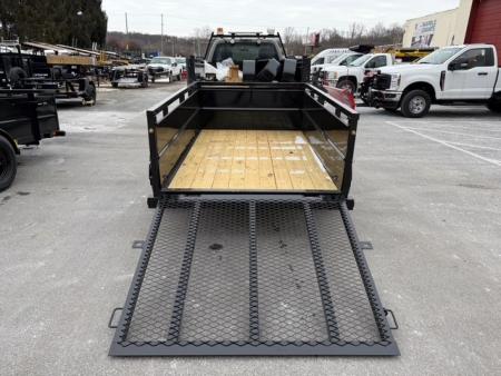 New 5 x 8 Big Tex 24" Steel Sides Utility 3k