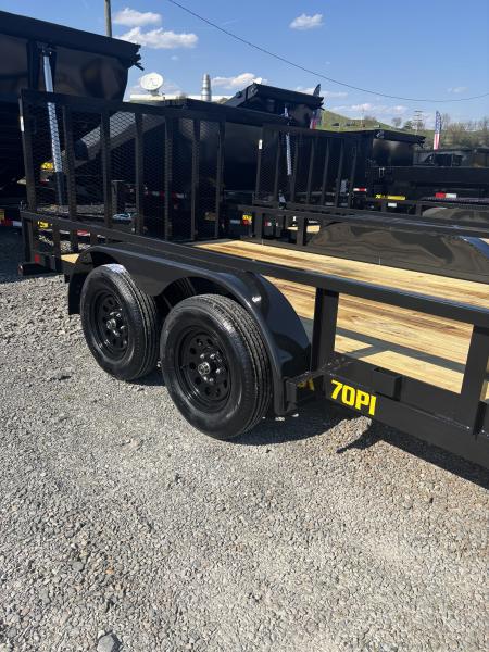 New 2026 Big Tex Trailers 7 x 16 70 PI Utility Trailer
