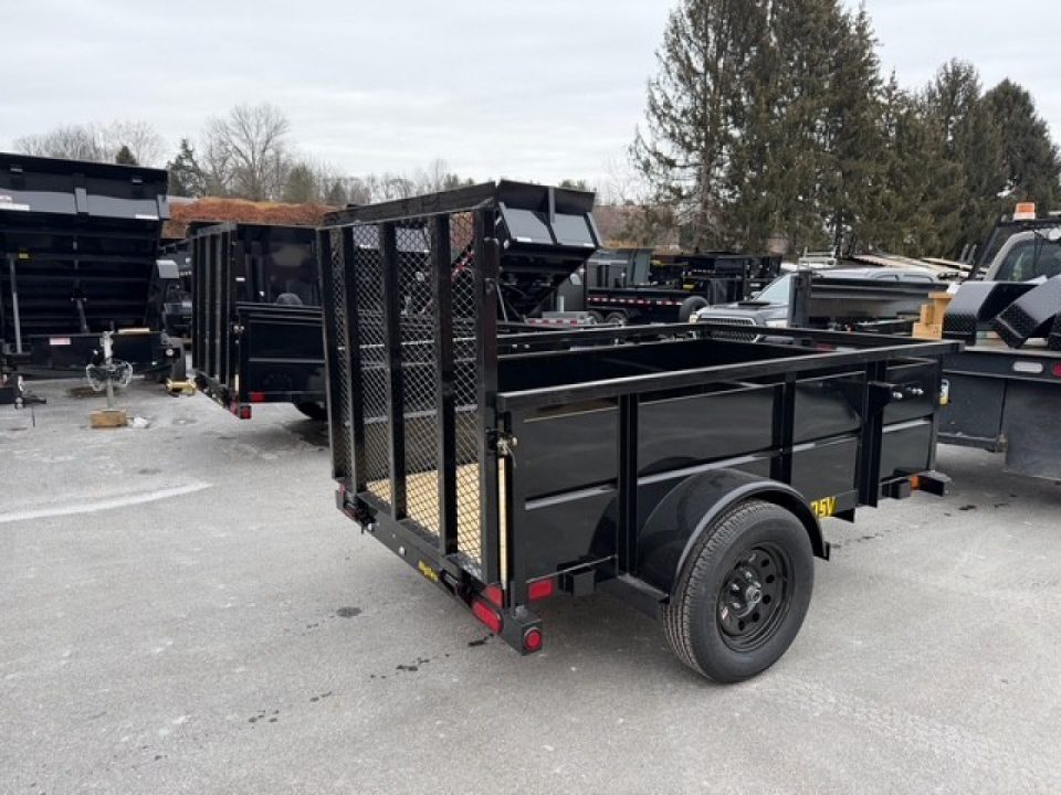New 5 x 8 Big Tex 24" Steel Sides Utility 3k