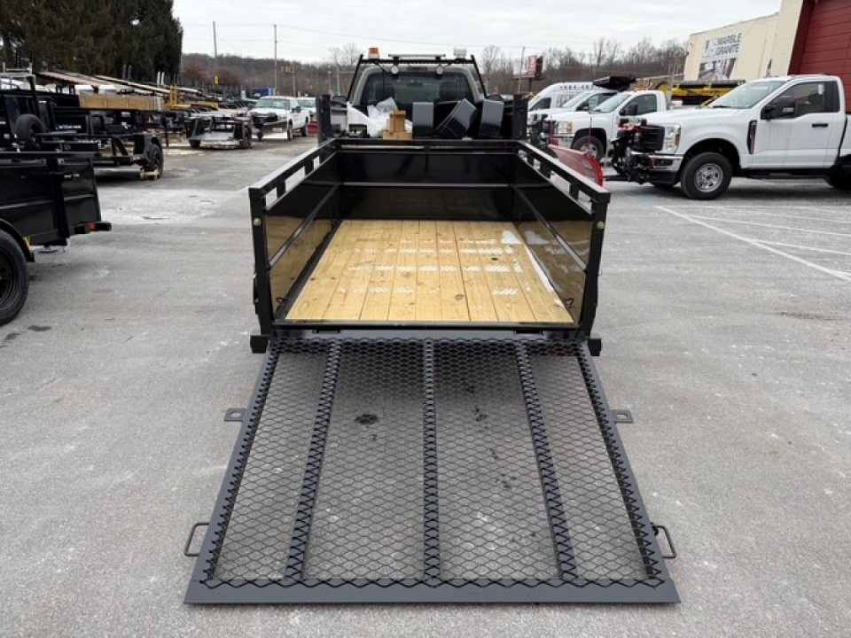 New 5 x 8 Big Tex 24" Steel Sides Utility 3k