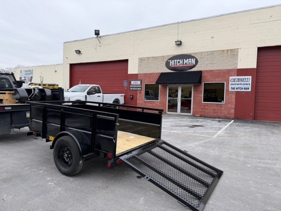 New 5 x 8 Big Tex 24" Steel Sides Utility 3k