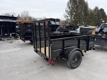 New 5 x 8 Big Tex 24" Steel Sides Utility 3k