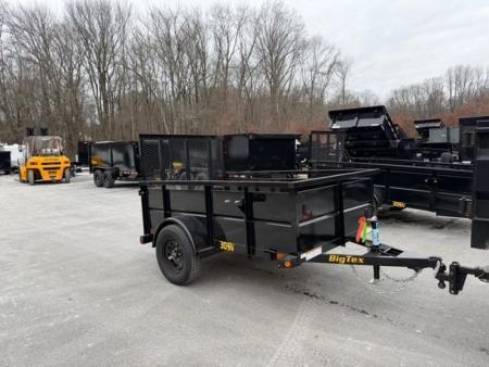 New 5 x 8 Big Tex 24" Steel Sides Utility 3k