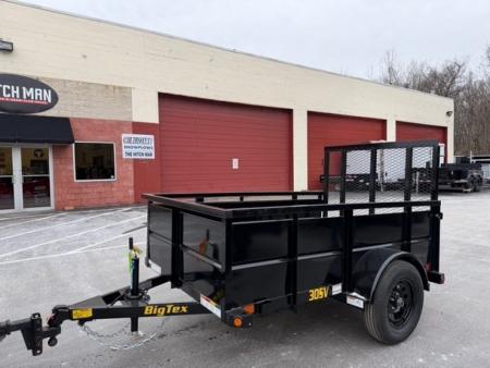 New 5 x 8 Big Tex 24" Steel Sides Utility 3k