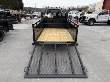 New 5 x 8 Big Tex 24" Steel Sides Utility 3k