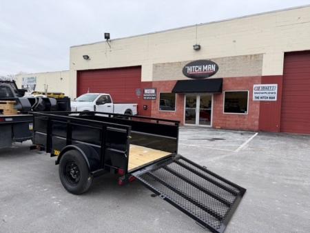 New 5 x 8 Big Tex 24" Steel Sides Utility 3k