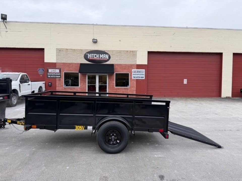 New 5 x 10 Big Tex 24" Steel Sides Utility 3k