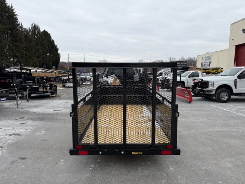 New 5 x 10 Big Tex 24" Steel Sides Utility 3k