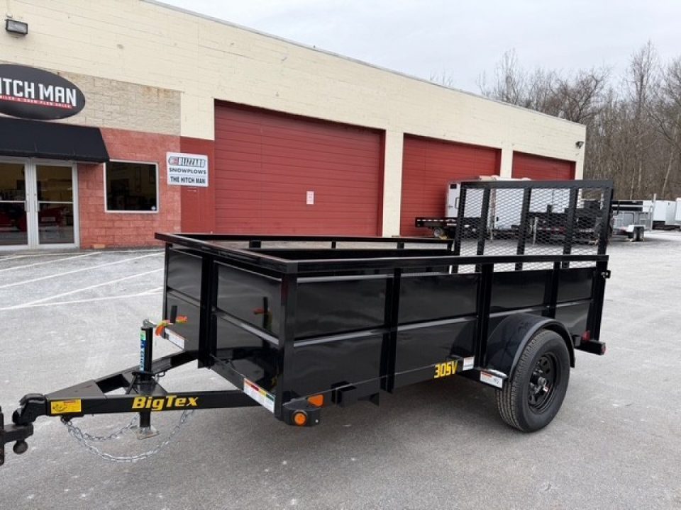 New 5 x 10 Big Tex 24" Steel Sides Utility 3k