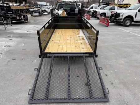New 5 x 10 Big Tex 24" Steel Sides Utility 3k