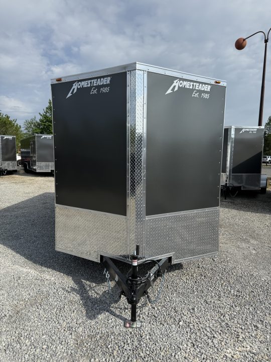 New 2026 Homesteader Trailer 7X16X6'6" Intrepid Ramp Door Package W/ Polycor Exterior Cargo / Enclosed Trailer