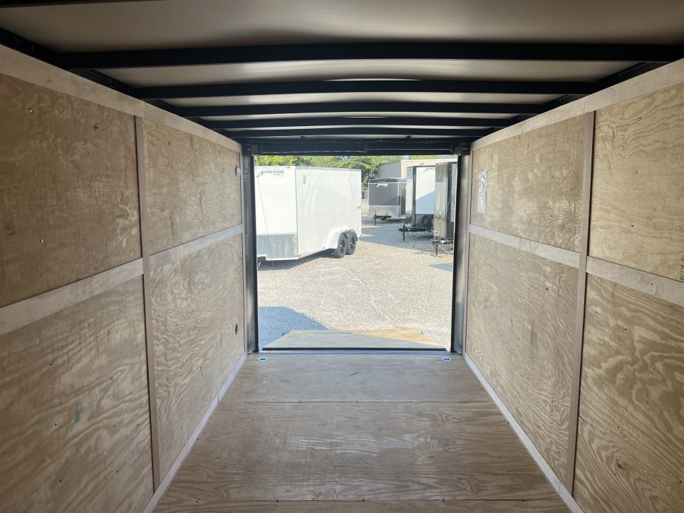 New 2026 Homesteader Trailer 7X16X6'6" Intrepid Ramp Door Package W/ Polycor Exterior Cargo / Enclosed Trailer