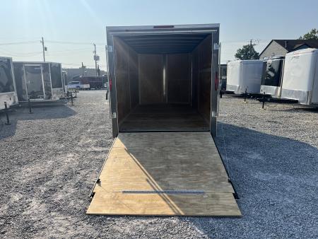 New 2026 Homesteader Trailer 7X16X6'6" Intrepid Ramp Door Package W/ Polycor Exterior Cargo / Enclosed Trailer