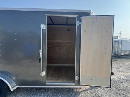 New 2026 Homesteader Trailer 7X16X6'6" Intrepid Ramp Door Package W/ Polycor Exterior Cargo / Enclosed Trailer